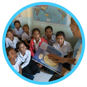 $7,000 can provide a community a library