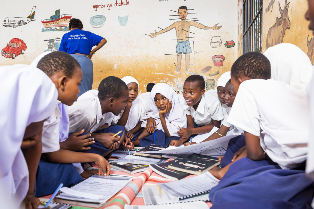 Room to Read Girls' Education Program students in Tanzania