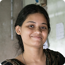 Picture of Bangladeshi young woman from She Creates Change