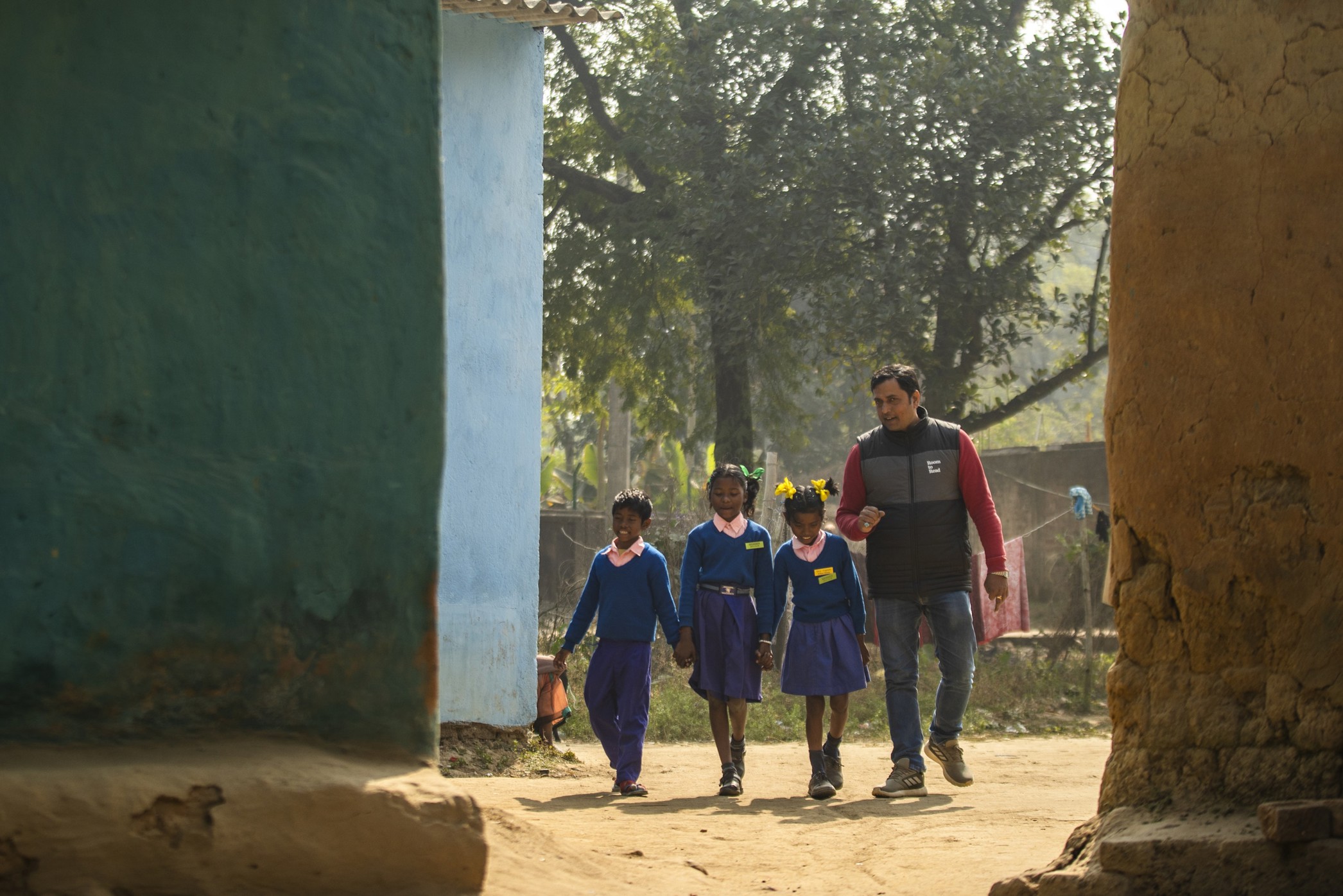 Barriers to equity in education, students going to school together