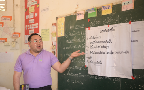 Literacy Program teacher in South East Asia