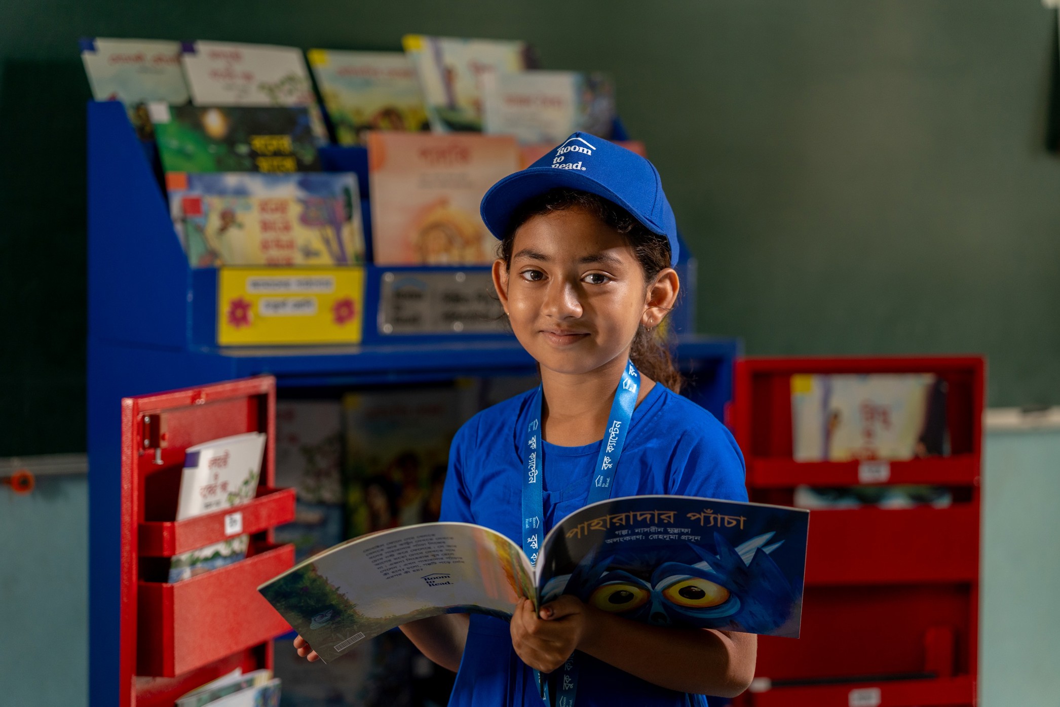 What is equity in education, a girl student reading a storybook