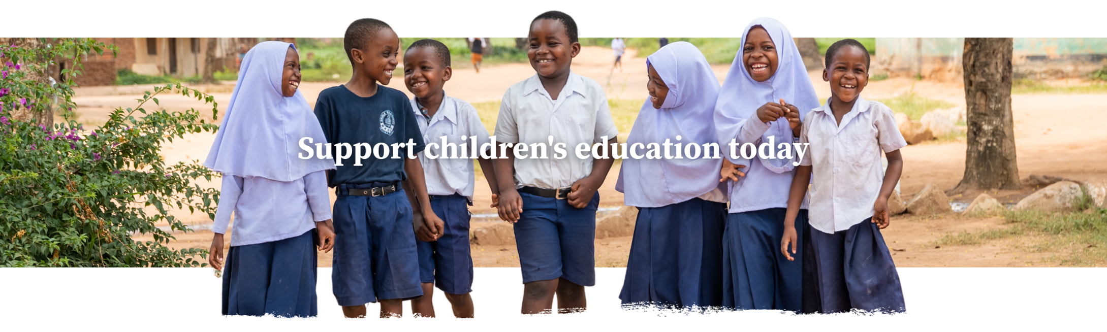 Support children's education today