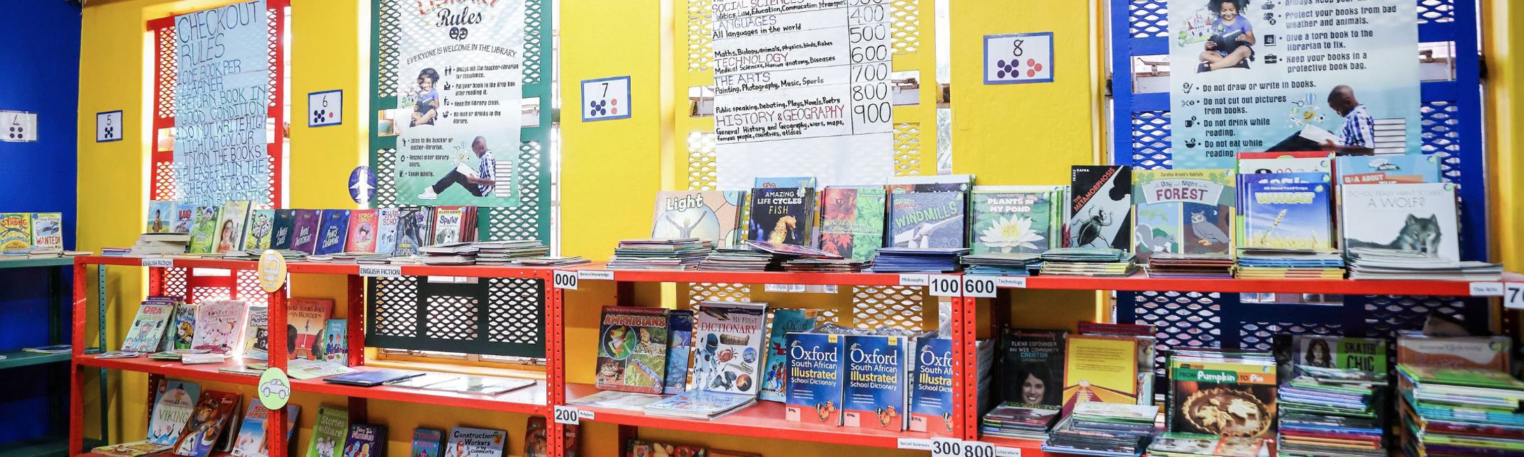 A Room to Read-supported library.