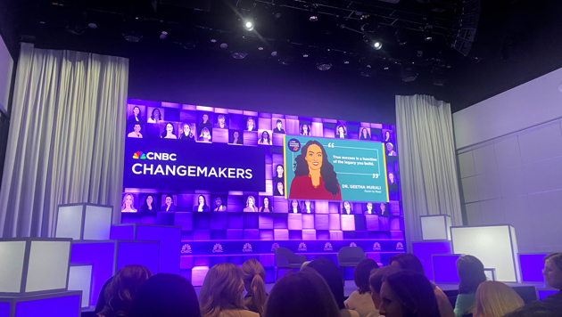 Room to Read CEO Dr. Geetha Murali listed among CNBC's CHANGEMAKERS