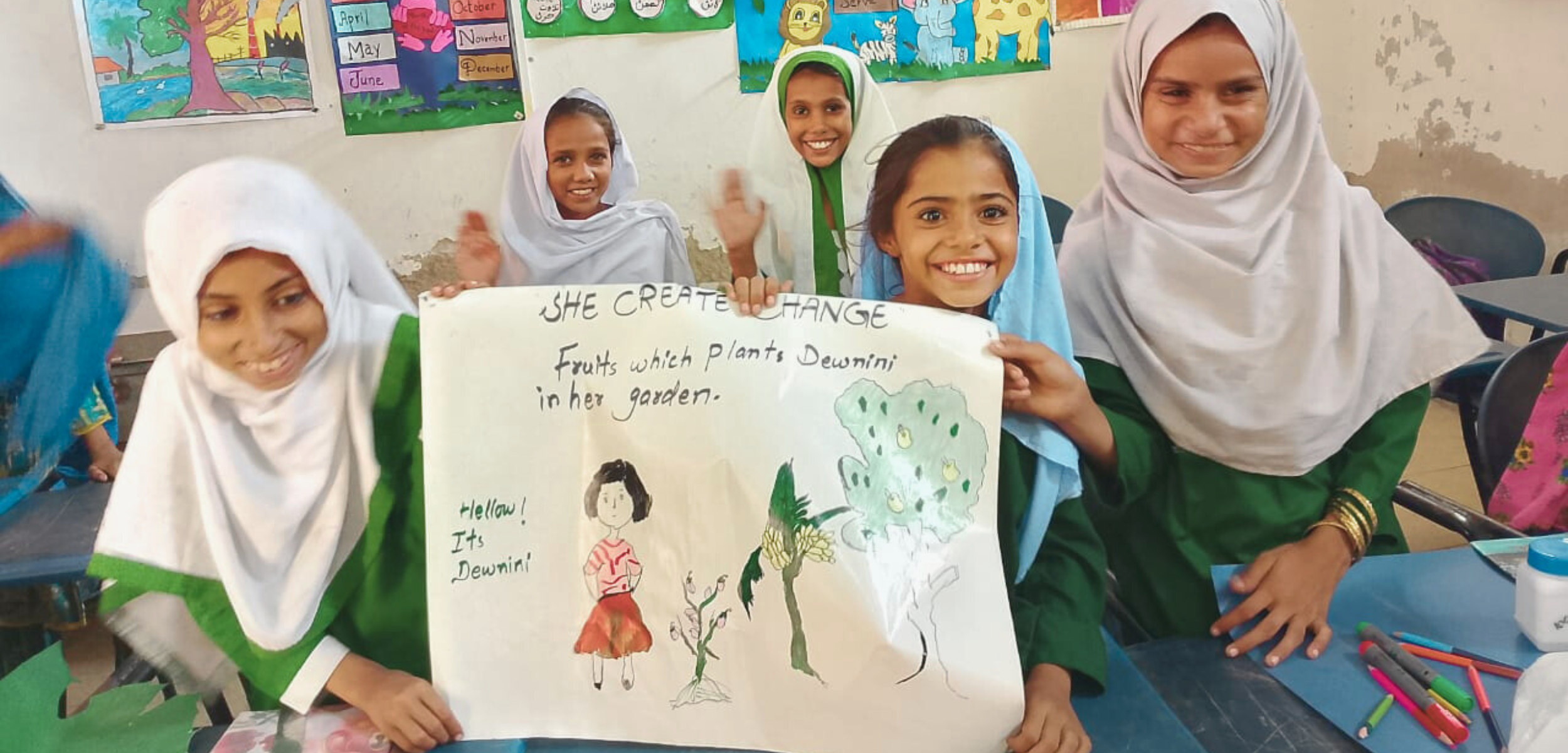 She Creates change in Pakistan