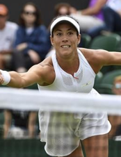 Proud moment as Room to Read Ambassador Garbiñe Muguruza wins 2017 Wimbledon Championship
